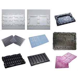 ESD-bezpečný vákuovo tvarovaný podnos