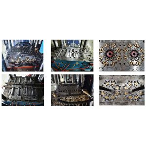 riešenie pre viacdielové vstrekovacie formy