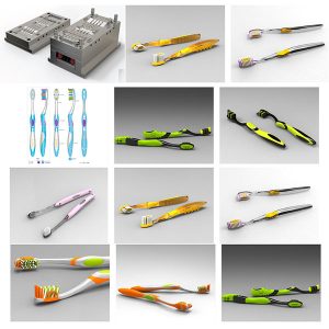 vstrekovacie formy na zubné kefky