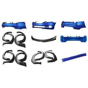 vákuovo tvarované automobilové komponenty